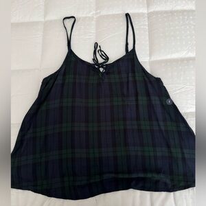 NWT Hollister plaid tank